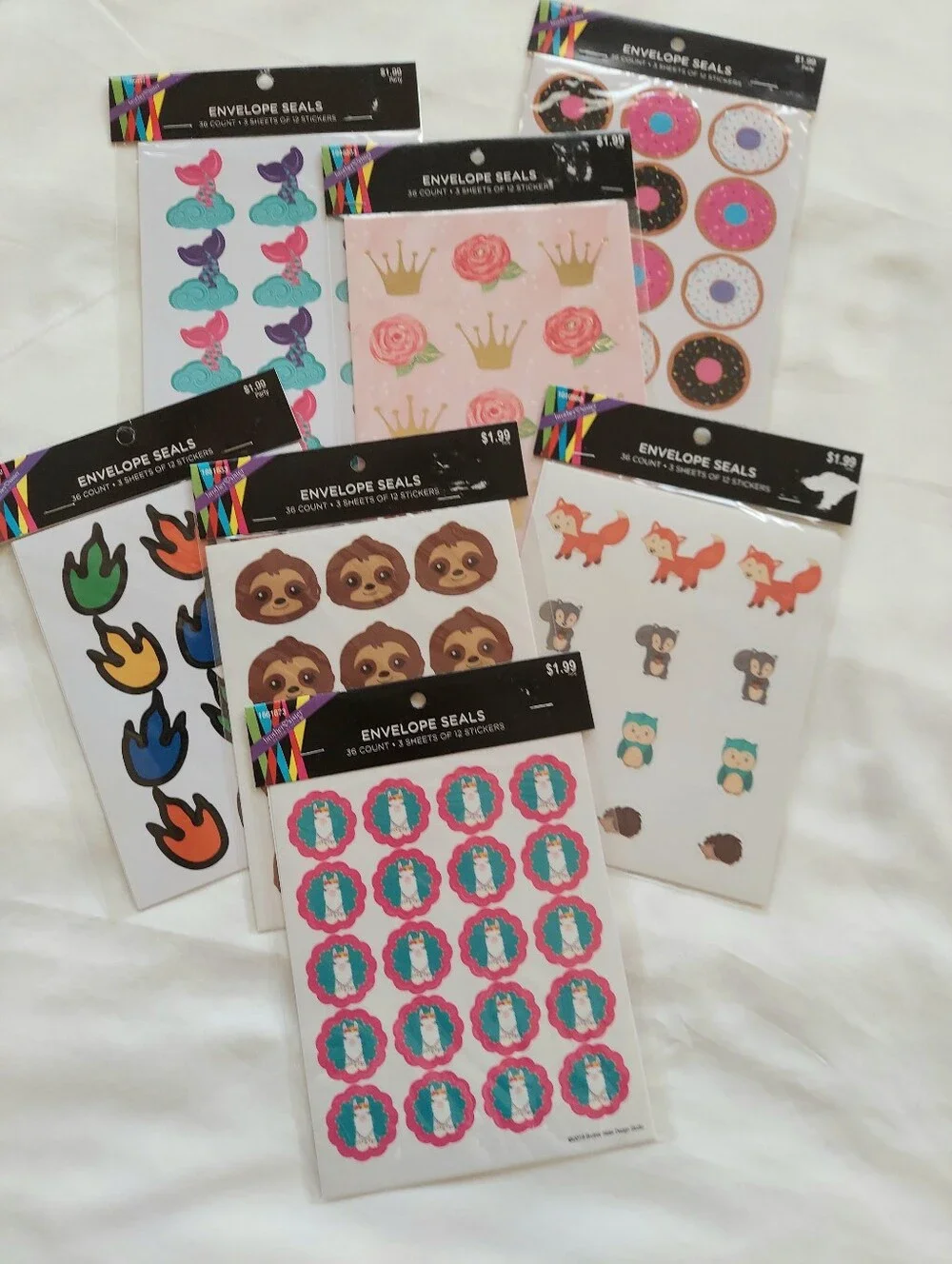 NWT Stickers Bundle, 1776 Stickers, Fairy, Princess, Dinosaur, Animal, Mermaid